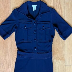 Navy Blue Women's Jumpsuit